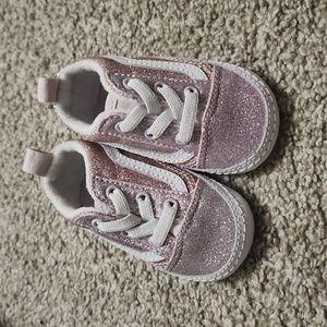 Toddler Glitter Vans Sz 2C